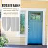 WOFASHPURET Rubber Ramp Entry Ramp for Sweeping Robot Indoor Small Easy Clean No Tools Needed view 3