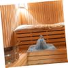 GOOHOCHY Sauna Cap Set Thick Grey Felt Hat and Pad for Steam Sauna Bath Lightweight Heat-resistant for Men and Women view 4
