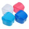 GLEAVI 8pcs Multi-function Denture Case for Women Travel Retainer Case Convenient Denture Box for Household Use for False Teeth view 1