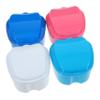 GLEAVI 8pcs Multi-function Denture Case for Women Travel Retainer Case Convenient Denture Box for Household Use for False Teeth view 2