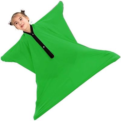 Dynamic Movement Stretchy Body Sox Sensory Socks for Kids Help Children with Autism and ADHD and Improve Sensory Processing (Color : Grn, Size : S)