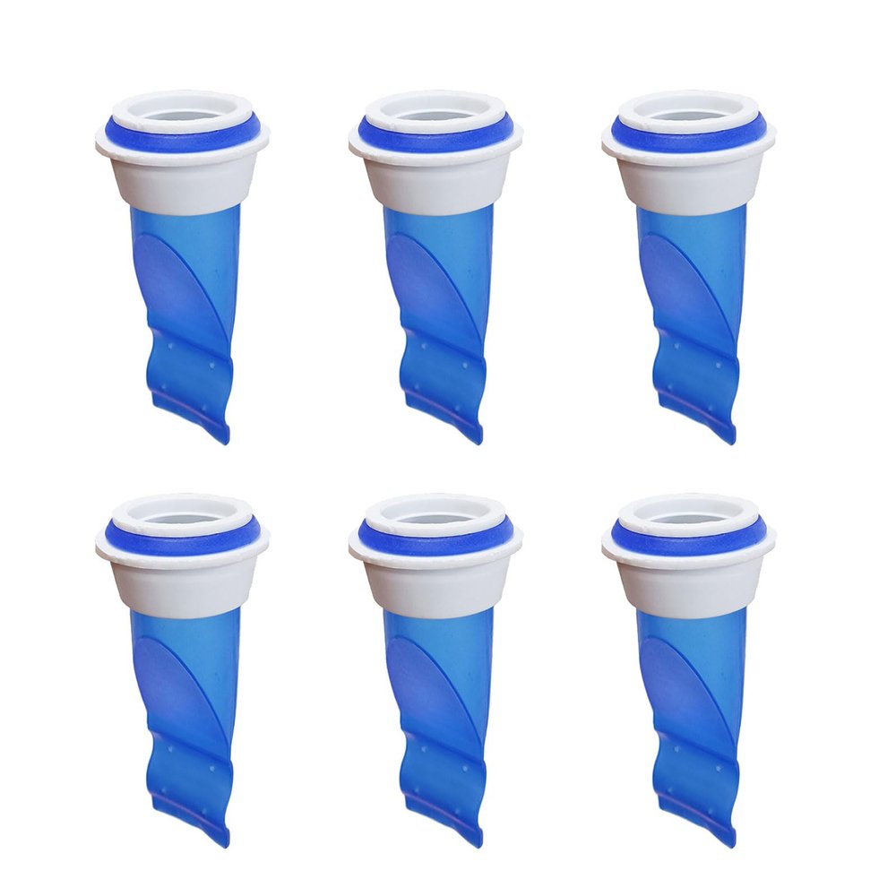 6 Pack Shower Floor Drain Cores Backflow Preventer One Ways Valves Adjustable Silicone Sink Floor Drain Trap for Pipes Backflow Preventer