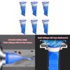 6 Pack Shower Floor Drain Cores Backflow Preventer One Ways Valves Adjustable Silicone Sink Floor Drain Trap for Pipes Backflow Preventer view 2