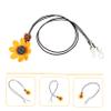 Mobestech 2pcs Hearing Aid Cord Hearing Aid Hanging Strap Protector Cartoon Design Bte Strap for Safety Cord Boys and Girls Use view 4