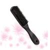 Angoily 2pcs Men's Beard Comb Mustache Comb Barber Brush for Men Grooming Beard Cleaning Bristle Hairdressing Tool Handle Portable Styling Kit view 3
