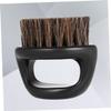 Angoily 4pcs Beard Grooming Brush for Men Beard Straightening Brush Handle Mustache Styling Tool Men's Grooming Tool view 4