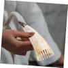 HAPINARY Horn Wide Tooth Scalp Treatment Comb 6 Inch for Hair Care and Dandruff Removal Comfortable Grip for Relaxing Scalp Massage view 3