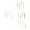 Angoily 16pcs Silicone Toothbrush for Boy Girl Training Toothbrush for Months and up Suction Base for First Brushing Experience view 1