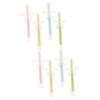 Angoily 8pcs Silicone Toothbrush for Boy Girl to Months Training Toothbrush Suction Base for Boy Girl view 1