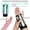 SONGQEE Carpal Tunnel Wrist Splint Support for Right Left Hand, Breathable Wrist Support Brace for Arthritis, Hand Support Stabilizer for Men Women Relieve Pain Tendonitis Sprain Universal size view 2