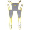 Full Body Patient Lift Sling, Head And Back Support, Toileting Hoist Sling, Toileting Transfer Slings, Split Legs With Commode Opening, 6 Straps, Lifting Sling Medium Compatible With Various Of Lifts view 1