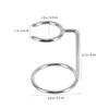 DOITOOL 2pcs Stainless Steel Shaving Brush Stand Holder and Brush Organizer Broken-resistant Design for Home and Barber Salon Use view 3