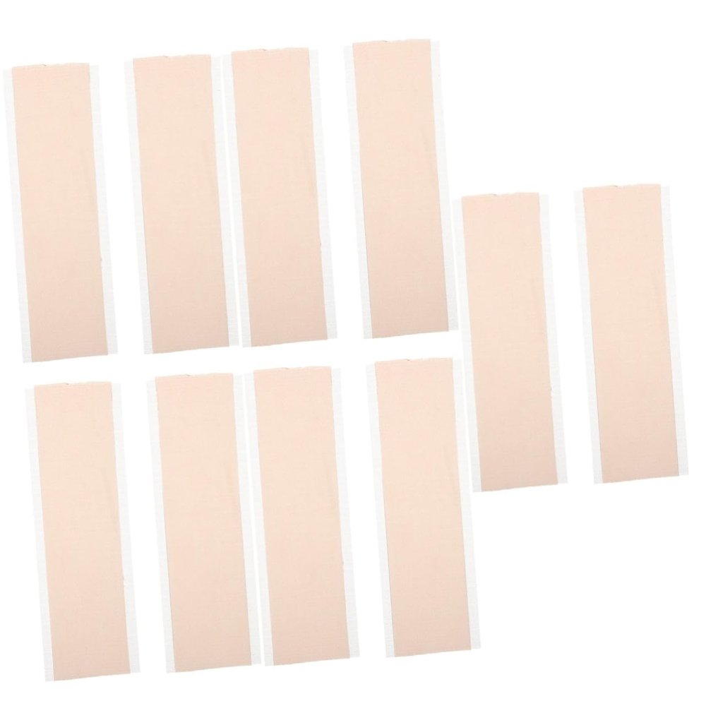 Gatuida 10pcs Silicone Scar Tape Invisible Skin Scar Tapes Skin-friendly Patches Removal for Birthmarks Flaws