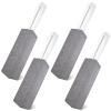4 Packs Pumice Cleaning Stone with Handle, Pumice Stone for Toilet Bowl Cleaning for Cleaning Toilets, Bathtubs, Grills, Swimming Pools, Sinks view 1