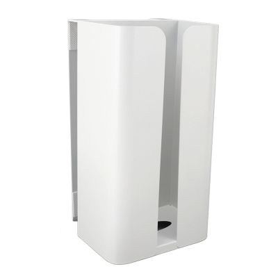 BROLEO Tissue Storage Box, Space Saving Wall Mounted Tissue Box for Hotel for Bathroom (White), BROLEOqxrpva79g6-11