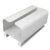 BROLEO Tissue Storage Box, Space Saving Wall Mounted Tissue Box for Hotel for Bathroom (White), BROLEOqxrpva79g6-11 view 3