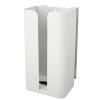 BROLEO Tissue Storage Box, Space Saving Wall Mounted Tissue Box for Hotel for Bathroom (White), BROLEOqxrpva79g6-11 view 4