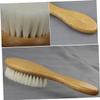DOITOOL 3pcs Men Barber Styling Brush for Beard and Mustache Shaving Brush Dense Wool Handle view 3
