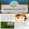 Oolong Tie Guan Yin Premium Loose Leaf Tea - Iron Goddess of Mercy Oolong from Fuijan, China (100g, Tie Guan Yin) view 2