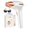 LUBEX 21J IPL Hair Removal Device, 3-in-1 Functions HR/SC/RA, 9 Energy Levels, 999,900 Flashes, Perfect Laser Hair Removal Systerm for Women and Men, Armpits, Legs, Body, Gold view 1