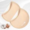 2pcs Castor Oil Breast Pack, Adjustable Breast Castor Oil Pack with String Castor Oil Pack Breast Pads Breast Castor Oil Pack Wrap for Relaxing (Khaki) view 4