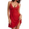 sexy white dress for women negligee bra and panties set christmas lingerie set christmas dress for women tummy shapewear red stockings control underwear sexy socks with panty view 1