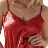 red dress mini sleeveless rave outfits sexy robe skirt women underwear cotton strapless top women pjs white sparkly tights bridal woman lingerie sets full body suit christmas pyjamas view 3