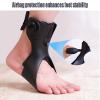 1 Pair Drop Foot Brace Orthosis AFO Ankle Brace Support with Comfortable Inflatable Airbag for Hemiplegia Stroke Shoes Walking Foot Stabilizer,XL view 3