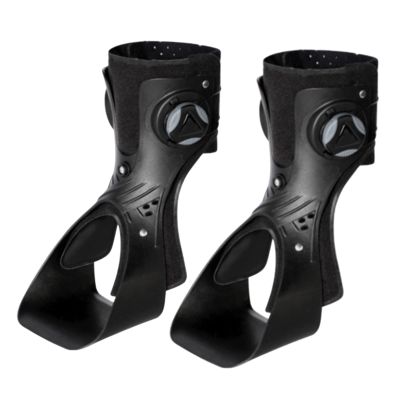 1 Pair Drop Foot Brace Orthosis AFO Ankle Orthosis Support Foot Drop Support Brace for Hemipleia Stroke Shoes Walking,B,XL