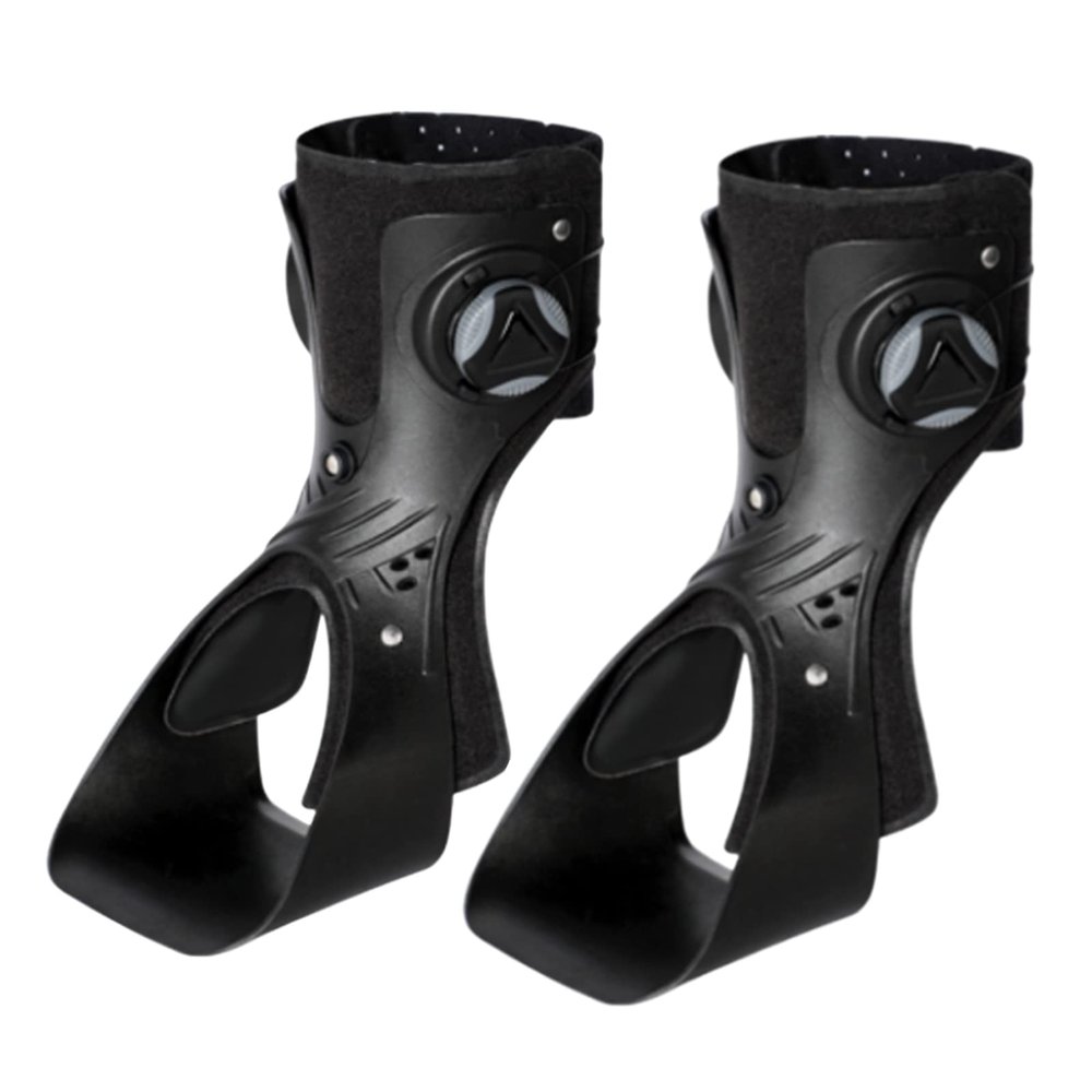 1 Pair Drop Foot Brace Orthosis AFO Ankle Orthosis Support Foot Drop Support Brace for Hemipleia Stroke Shoes Walking,B,XL