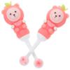 GLEAVI 6pcs Soft Bristle Boys and Girls Toothbrush Cute Bear Manual Toothbrush for Boy Girl Brush for Age view 4