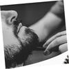 Mipcase 2pcs Beard Grooming for Men Beard Comb Brush Kit Bristle Hairdressing Tool Handle view 3
