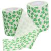 HAPINARY 2 Pack Printed Toilet Paper Rolls Safe Soft Bathroom Tissue Napkin Paper for Hotel Home view 1