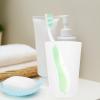 iplusmile 6pcs Folding Toothbrush Sleeve Travel Portable Soft Bristles Toothbrush Holder for Hotel Travel Outdoor Convenient Household Use view 2