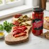 Epicure Flame Roasted Red Peppers Jar, Vinegar Infused 480 g (Pack of 1) view 2