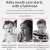 FLAVAS Baby Tongue Cleaner | 30 Disposables Gauze Toothbrush | Soft Oral Cleaning Sticks, Gum Cleaner with Paper Handle for Mouth Care view 4