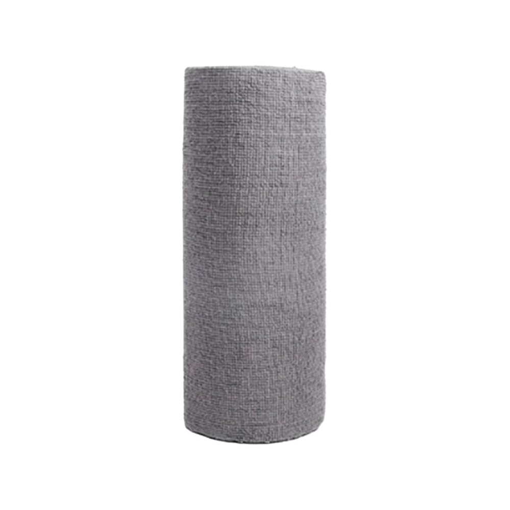 Loufy Reusable Cleaning Wipe Household Microfiber Towel Rolls Dish Rags Wash Paper Towel Replacement Parts Grey