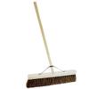 18 Stiff Broom Outdoor Heavy Duty with Wooden Handle Natural Bassine Hard Bristle Yard Brush Factory Warehouse Floors Commercial and Industrial Broom Strong Wooden Brush (Pack of 1) view 3