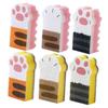 DECHOUS 6pcs Cat Claw Sponge Wipe Kitchen Scrub Dish Brush Cleaning Sponge for Washing Dishes and Kitchen Use view 1