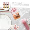 DECHOUS 6pcs Cat Claw Sponge Wipe Kitchen Scrub Dish Brush Cleaning Sponge for Washing Dishes and Kitchen Use view 4