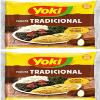 Yoki Farofa Tradicional 400g | Traditional Cassava Crumbs 400g | Brazilian Special Flavour and Crunchiness | Ready-To-Use Cassava Flour (2 Pack, Seasoned Cassava Crumbs) view 1