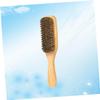 VINTORKY Mens Beard Brush Double-sided Bristle Beard Styling Comb Large Size Portable Grooming Tool and Shaping view 2