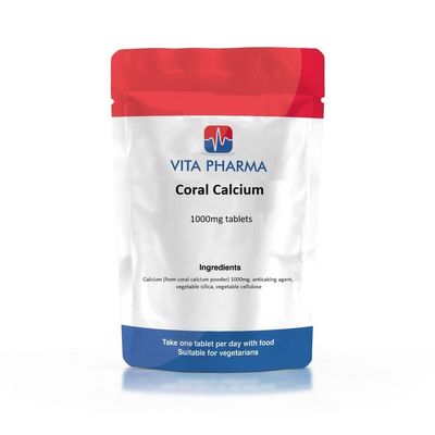 VITA PHARMA Coral Calcium 1000mg 365 Tablets