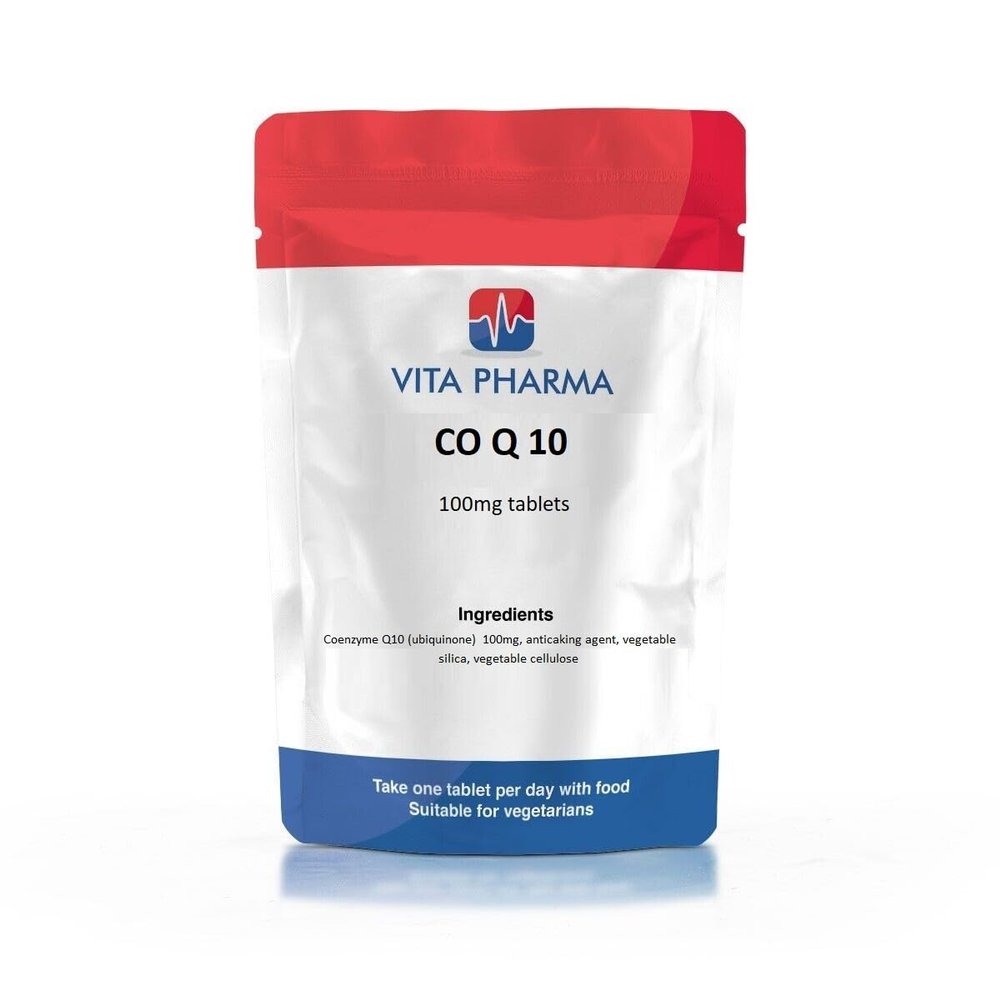 VITA PHARMA Co Q 10 100mg 365 Tablets