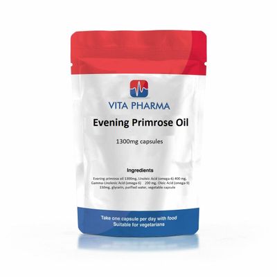 VITA PHARMA Evening Primrose Oil 1300mg 60 Capsules