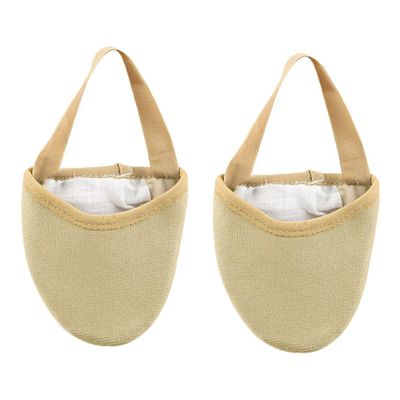 GLEAVI 3pairs Forefoot Cushions Non-Slip Foot Pads for Ballet Dancing Breathable Forefoot Socks Shoes Cushion for Arch Support Slippers and Shoe Insoles for Women