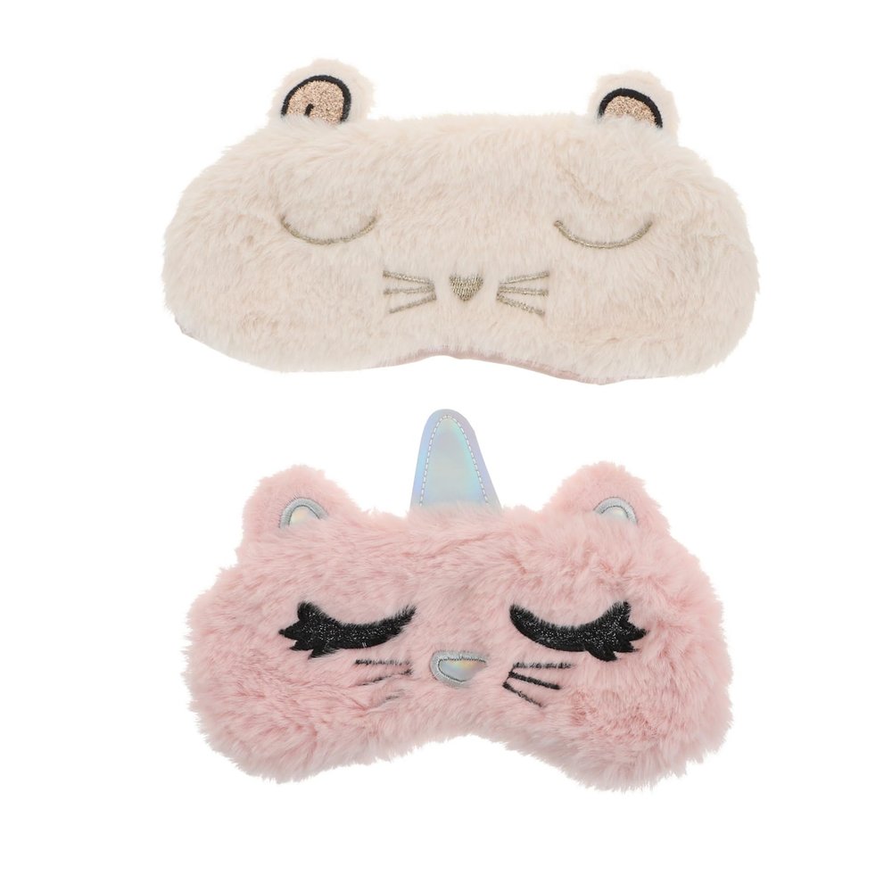GLEAVI 6pcs Portable Eye Masks Sleeping Masks for Travel Home Office for Sleeping and Napping