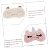 GLEAVI 6pcs Portable Eye Masks Sleeping Masks for Travel Home Office for Sleeping and Napping view 4