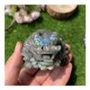 room decoration for Natural Labradorite Dragon Turtle Carved Animals Figurine Crystals Reiki Gift for Home Decor view 1