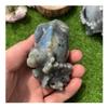 room decoration for Natural Labradorite Dragon Turtle Carved Animals Figurine Crystals Reiki Gift for Home Decor view 3